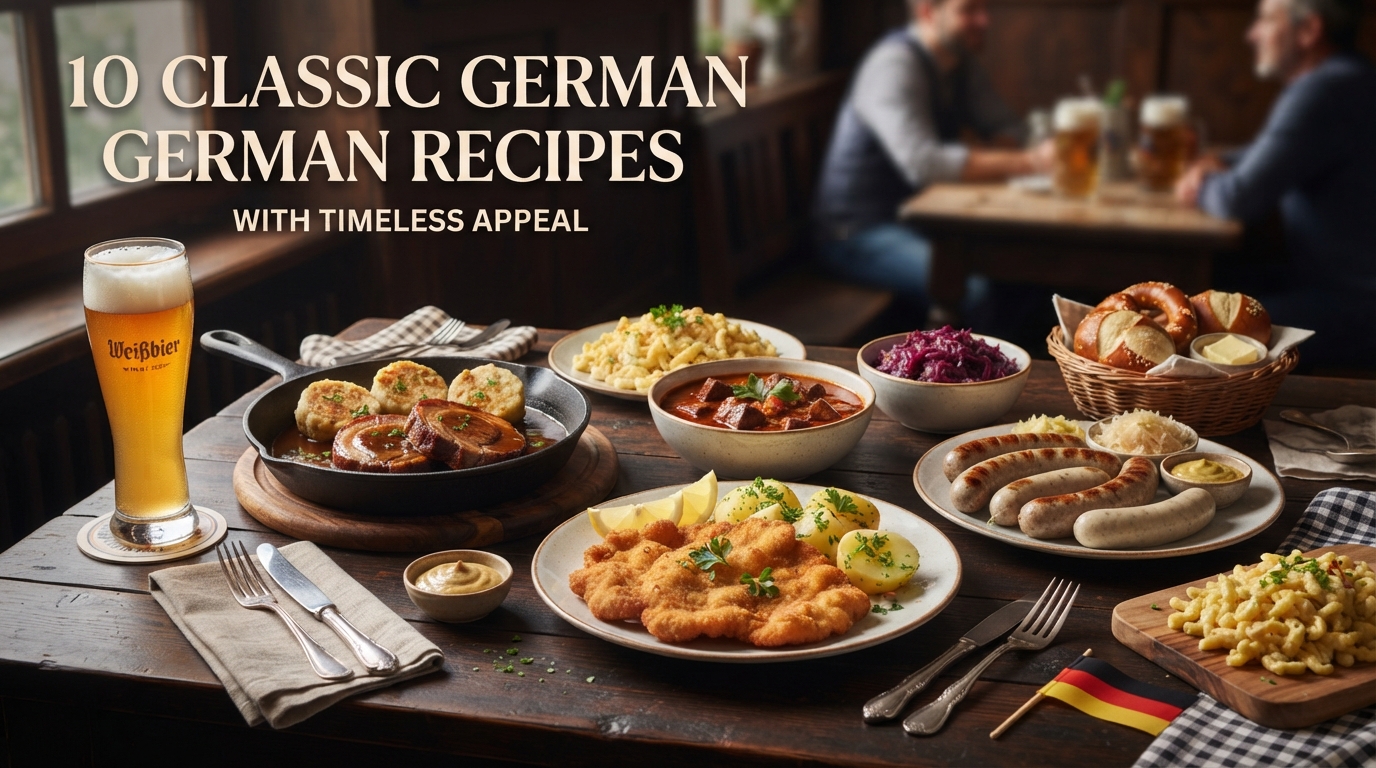 10 Classic German Recipes With Timeless Appeal