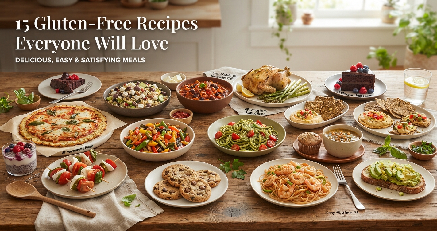 15 Gluten-Free Recipes Everyone Will Love