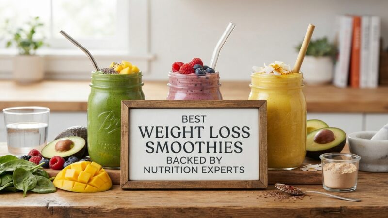 Best Weight Loss Smoothies Backed by Nutrition Experts