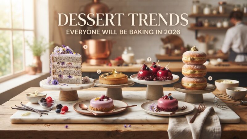 Dessert Trends Everyone Will Be Baking in 2026