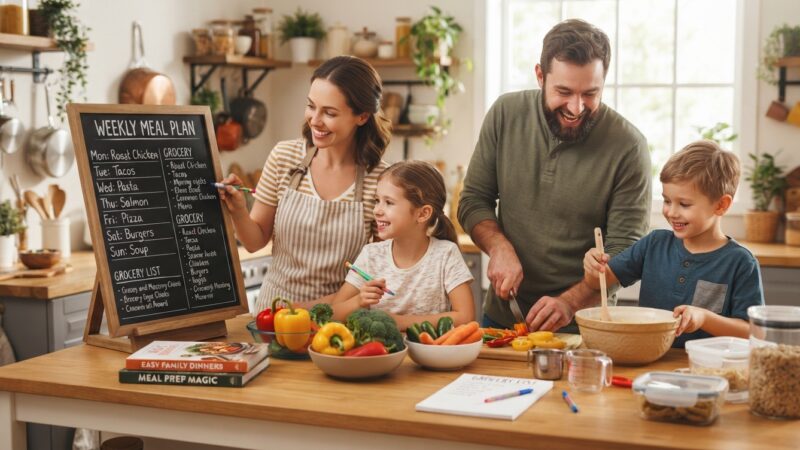 Easy Family Meal Planning for Stress-Free Weeks