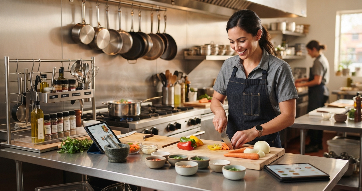 How to Cook More Efficiently With Better Kitchen Workflow