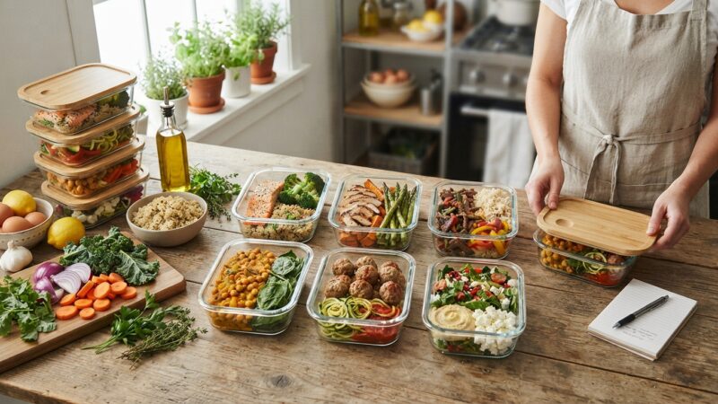 How to Cook Once and Eat All Week