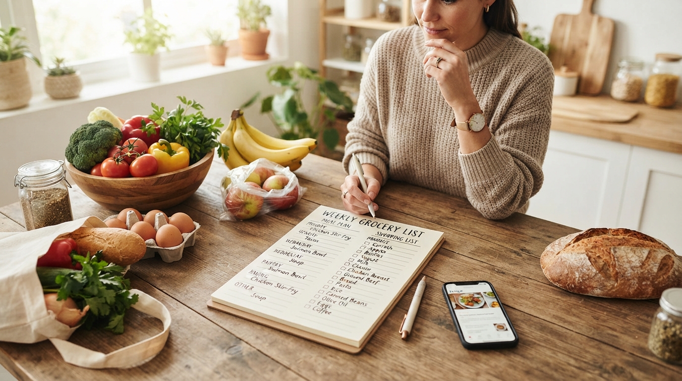 How to Create a Weekly Grocery List That Works