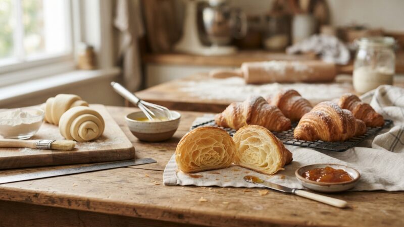 How to Make Perfect Homemade Croissants