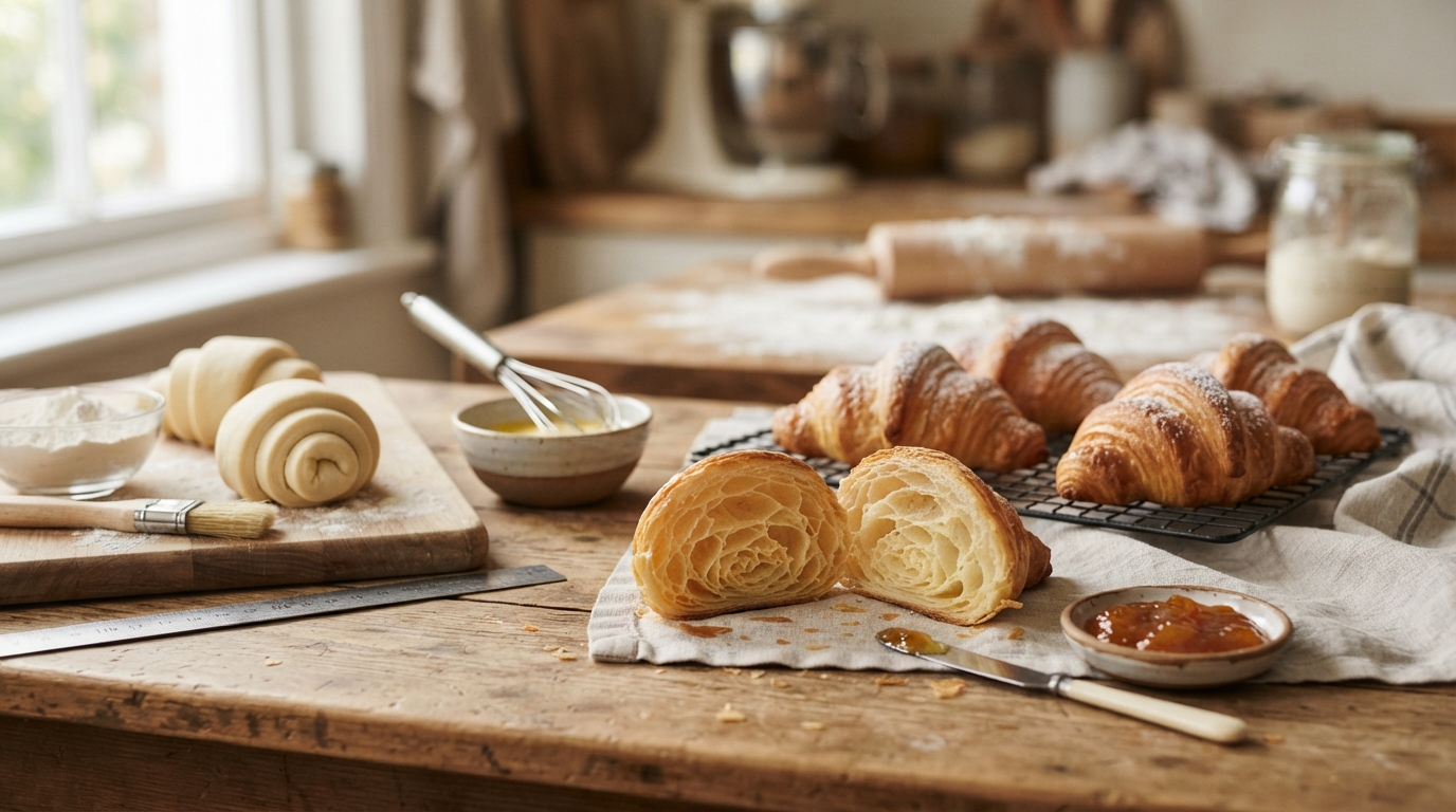 How to Make Perfect Homemade Croissants