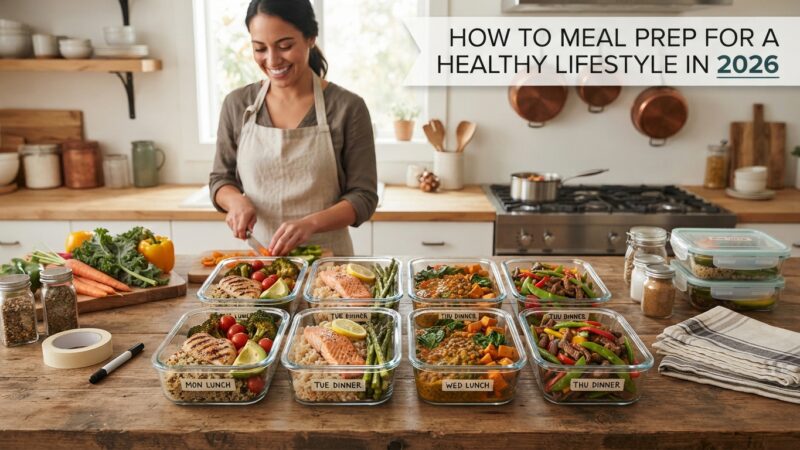 How to Meal Prep for a Healthy Lifestyle in 2026