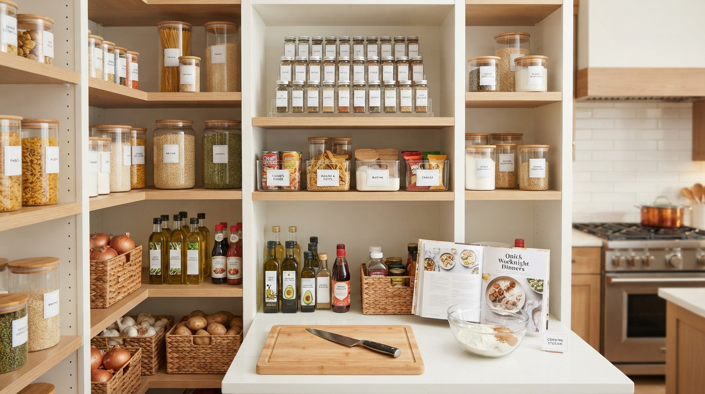 How to Organize Your Pantry for Faster Cooking