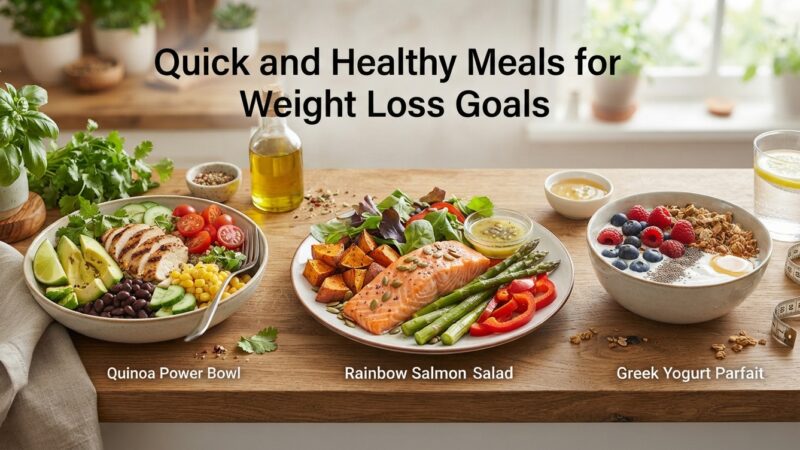 Quick and Healthy Meals for Weight Loss Goals