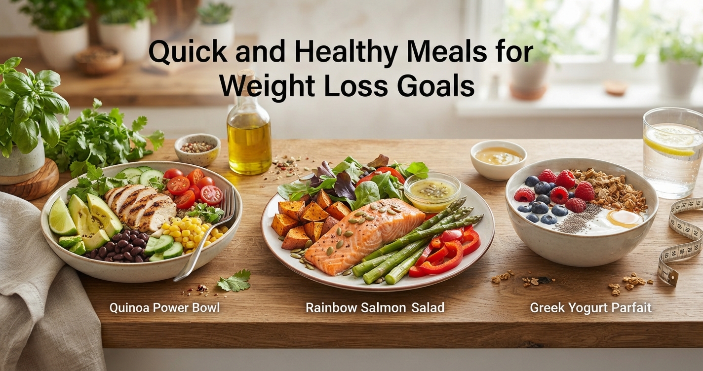 Quick and Healthy Meals for Weight Loss Goals