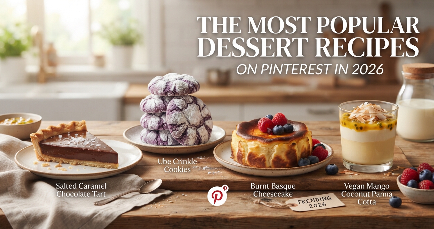 The Most Popular Dessert Recipes on Pinterest in 2026
