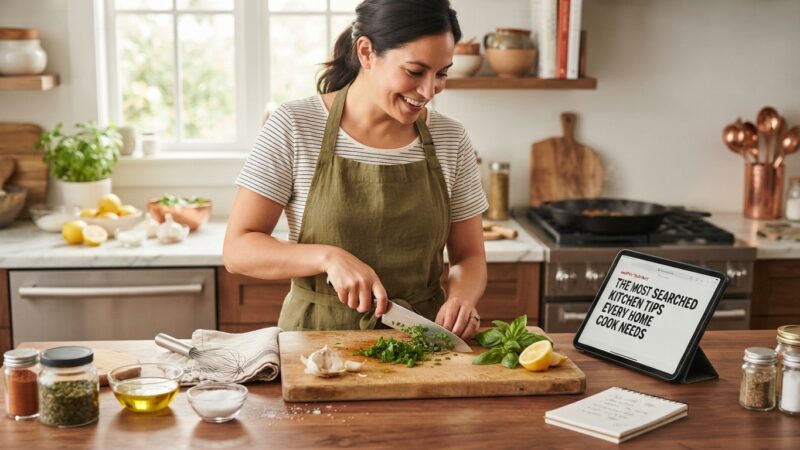 The Most Searched Kitchen Tips Every Home Cook Needs