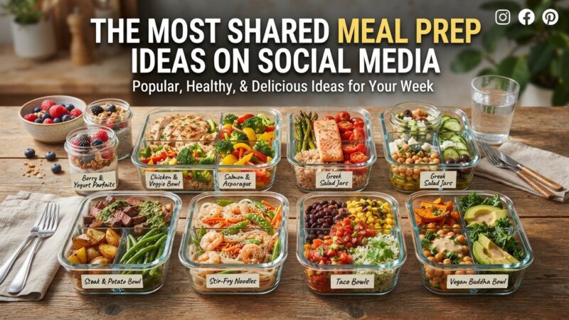 The Most Shared Meal Prep Ideas on Social Media