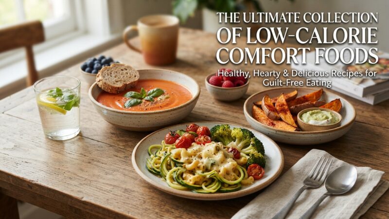 The Ultimate Collection of Low-Calorie Comfort Foods