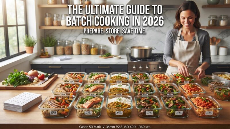 The Ultimate Guide to Batch Cooking in 2026