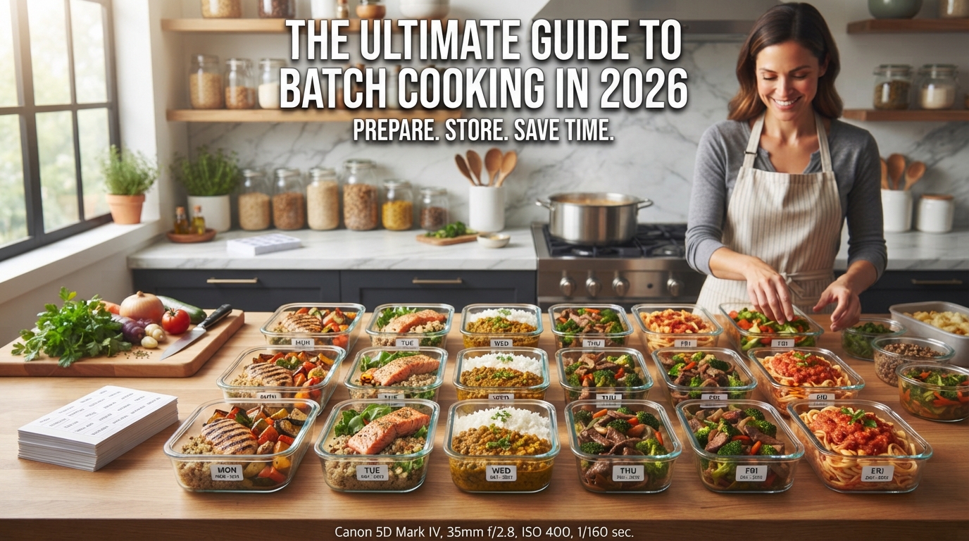 The Ultimate Guide to Batch Cooking in 2026
