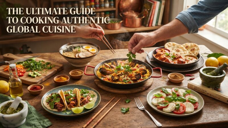 The Ultimate Guide to Cooking Authentic Global Cuisine