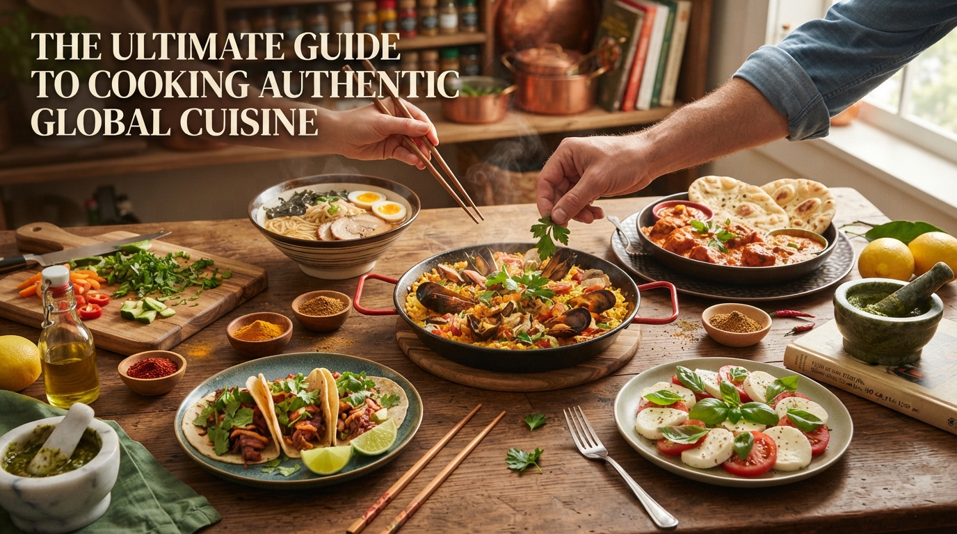 The Ultimate Guide to Cooking Authentic Global Cuisine